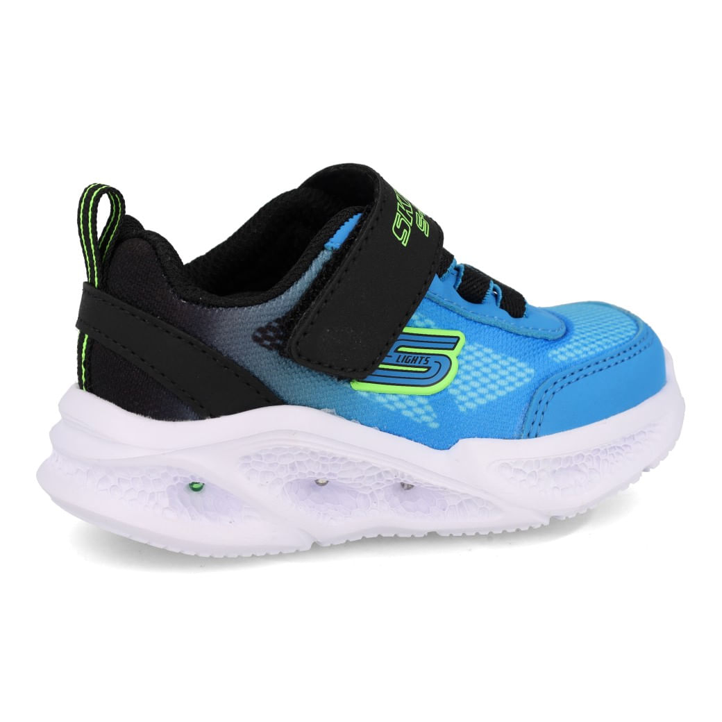 Skechers Tenis METEOR LIGHTS 401495N-BKBL Preto-Azul Sint_6__